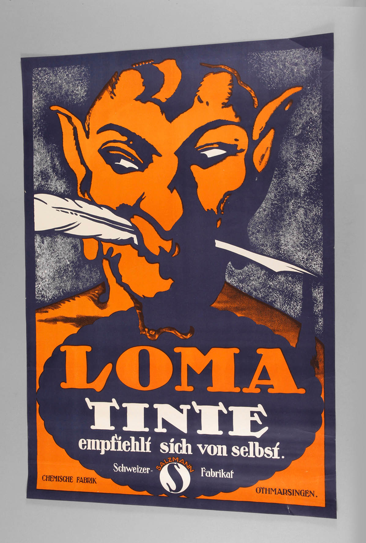 Werbeplakat Lomatinte
