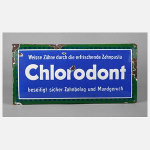 Emailschild Chlorodont
