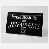 Werbeschild Jenaer Glas111