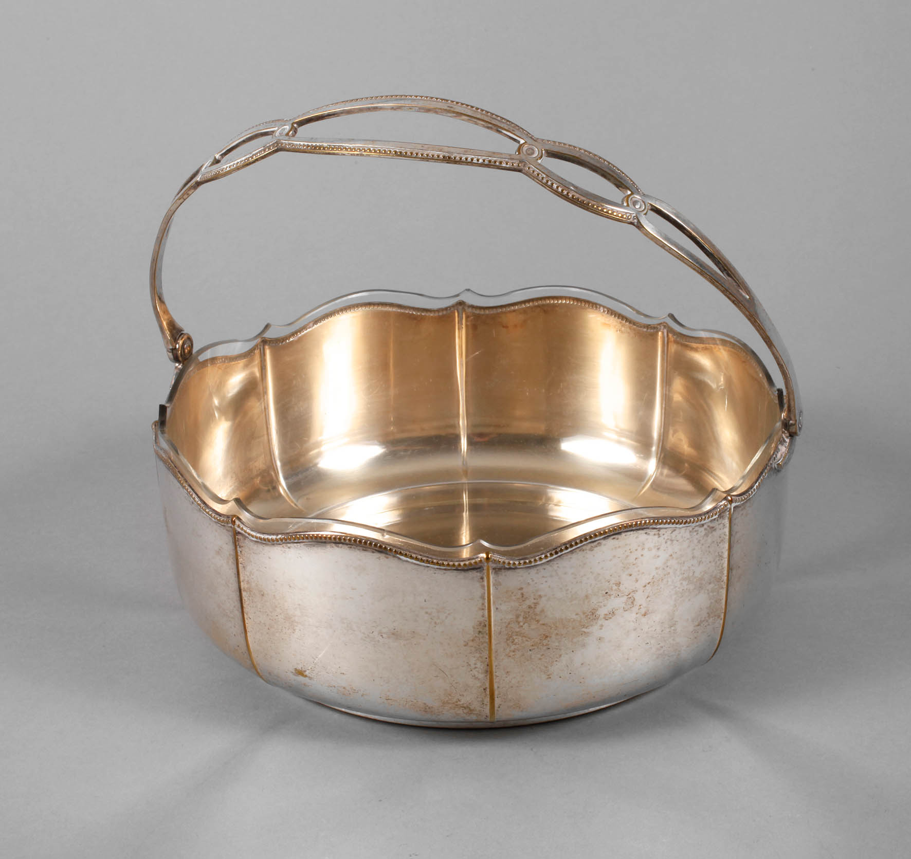 WMF Geislingen Henkelkorb mit Glaseinsatz