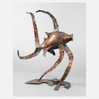 Große Dekorationsplastik Skalar111