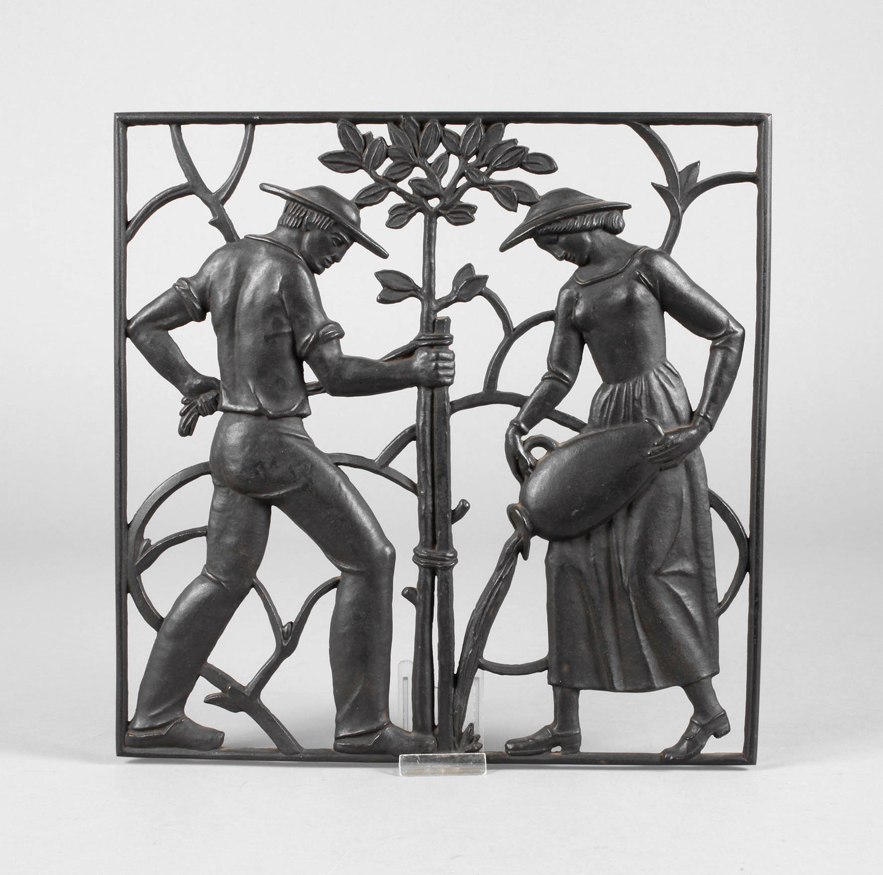 Eisengussrelief Buderus