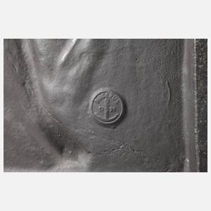 Heinrich Mooshage Eisengussrelief