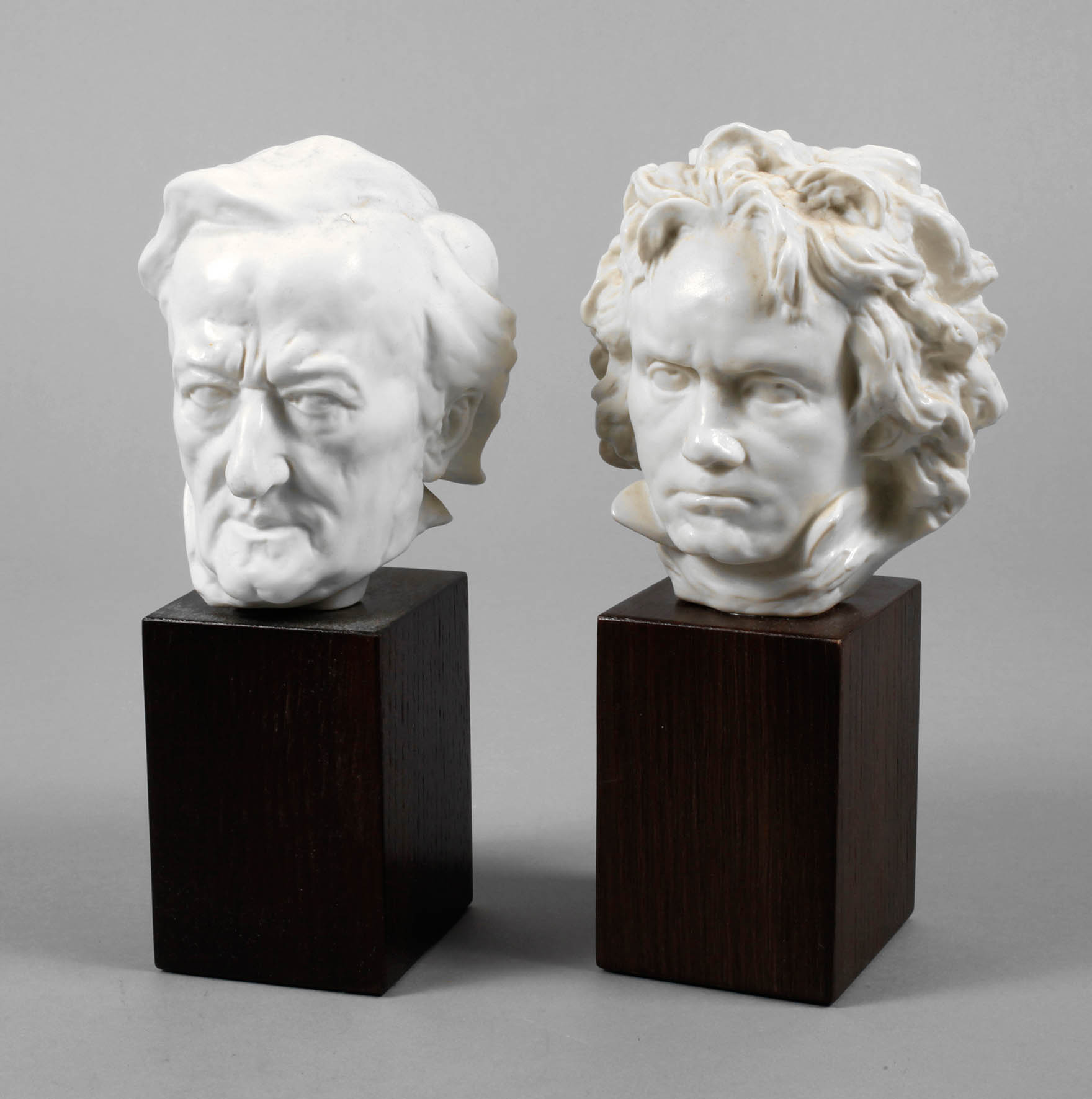 Rosenthal Büsten Wagner und Beethoven