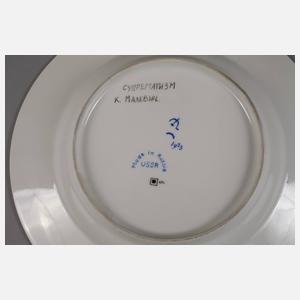 Suprematistischer Teller