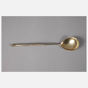 Russland sechs Silberlöffel im OK