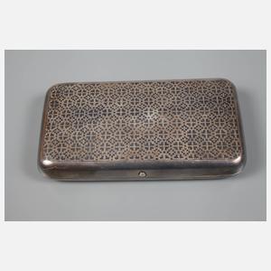 Silber Zigarettenetui Russland