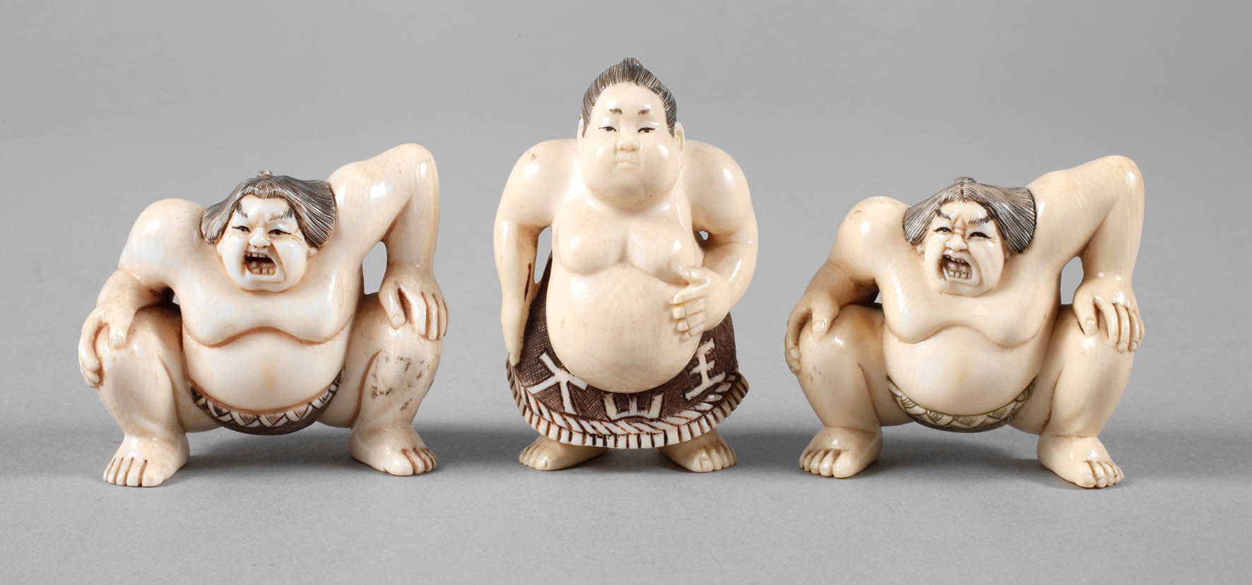 Drei Netsuken