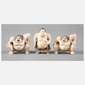 Drei Netsuken