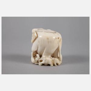 Elfenbeinschnitzerei