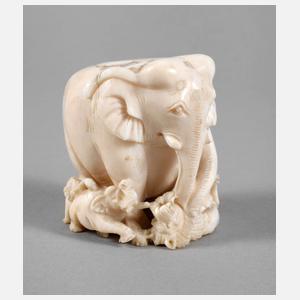 Elfenbeinschnitzerei