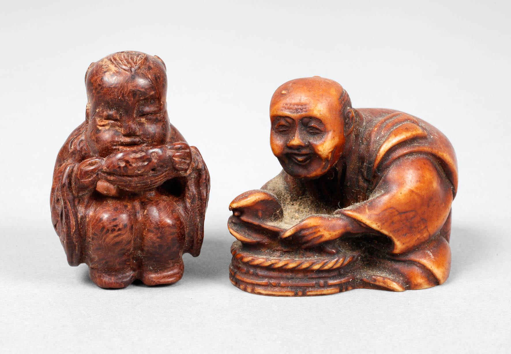 Zwei Netsuken