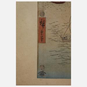 Ando Utagawa Hiroshige, Farbholzschnitt