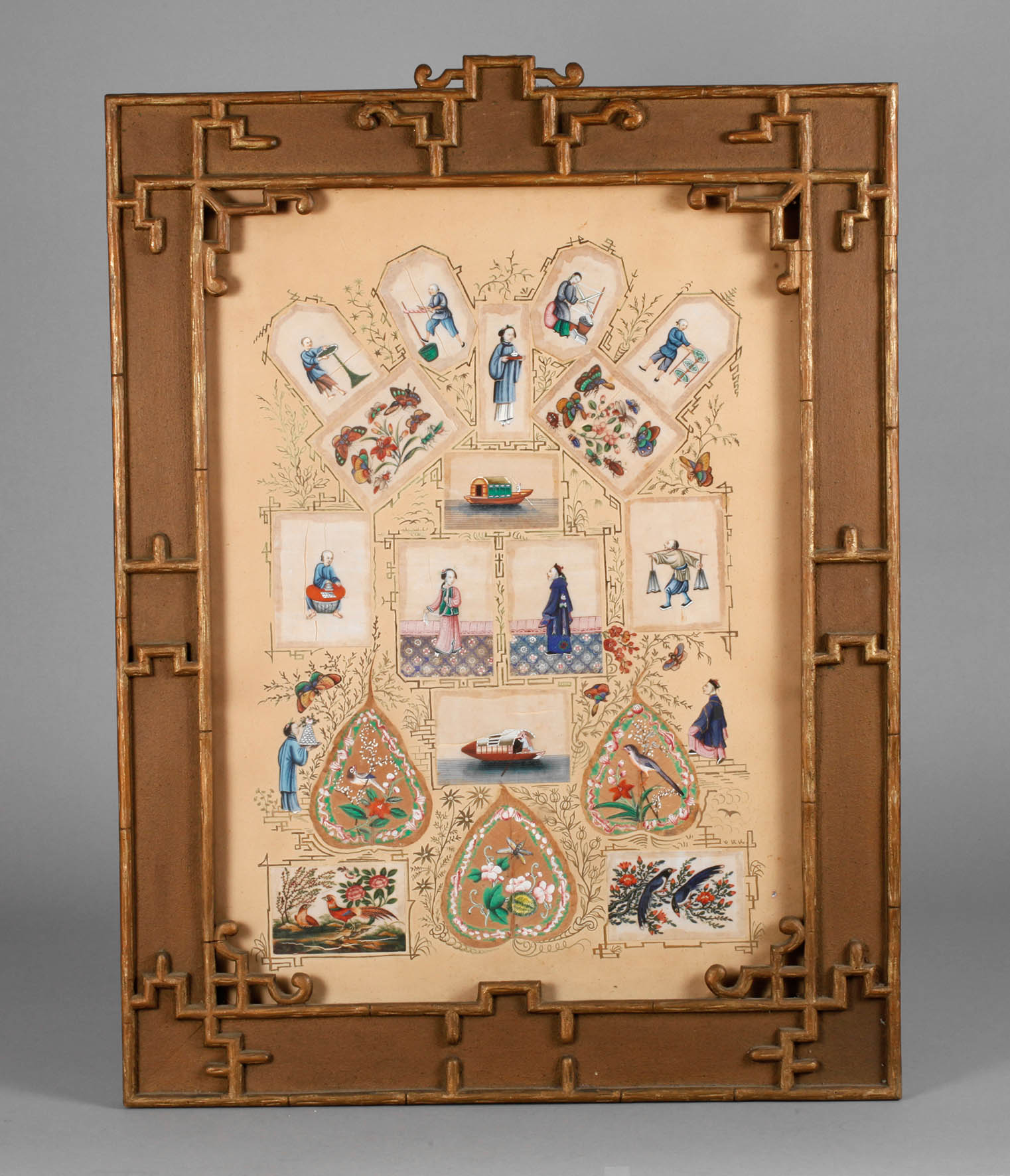 Chinesische Tsuso-Malereien