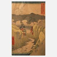 Ando Hiroshige, ”Kai Inume Toge”,111