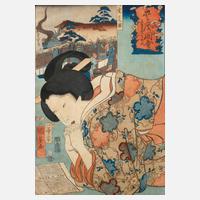 Utagawa Kuniyoshi, Lesende111