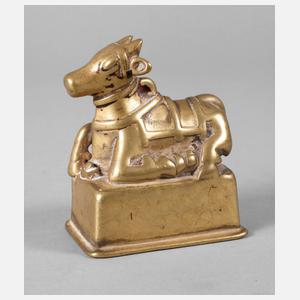 Bronzeplastik Nandi