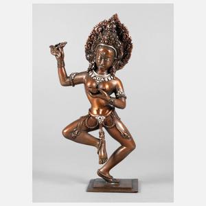 Bronzeplastik Vajrayogini