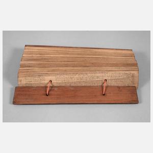 Palmblatt Manuskript