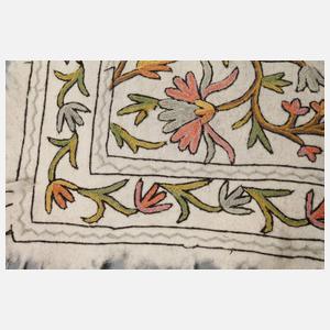 Bestickter Wandteppich