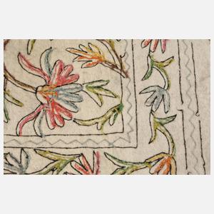 Bestickter Wandteppich