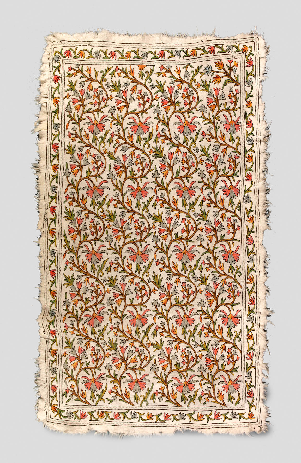 Bestickter Wandteppich