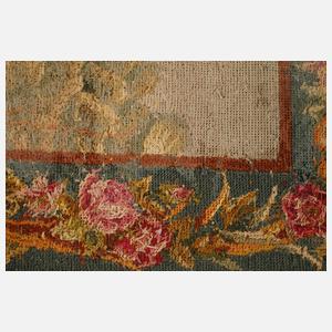 Große Stickerei mit Chinoiserie