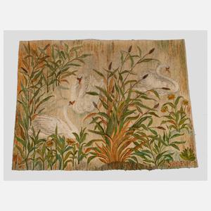 Wandbehang drei Schwäne