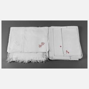 Konvolut Tischwäsche