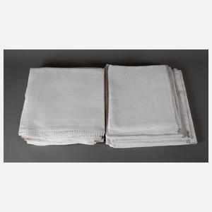 Konvolut Tischtücher