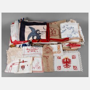 Großes Konvolut Küchenziertücher