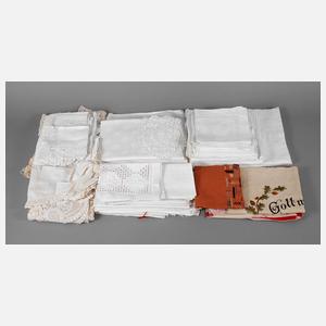 Großes Konvolut Haushaltstücher