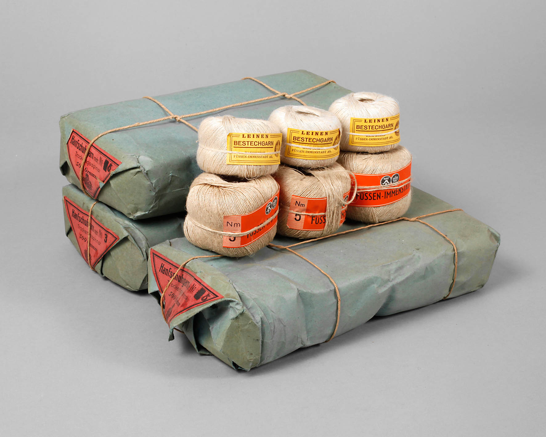 Konvolut Hanfgarn