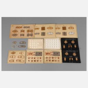 Konvolut Musterkartons