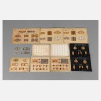 Konvolut Musterkartons111