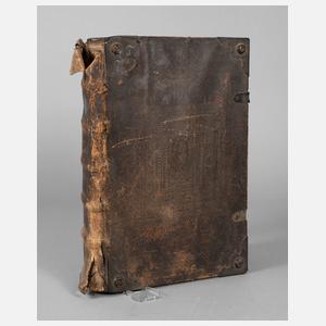 Fragmentarische Dilherr-Bibel um 1702