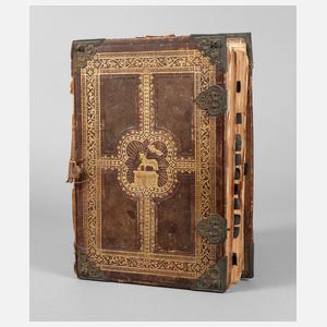 Katholisches Messbuch im Prachteinband 1875