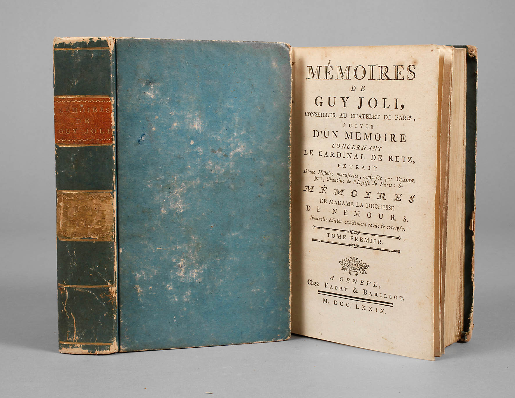 Guy Jolis Memoiren 1779