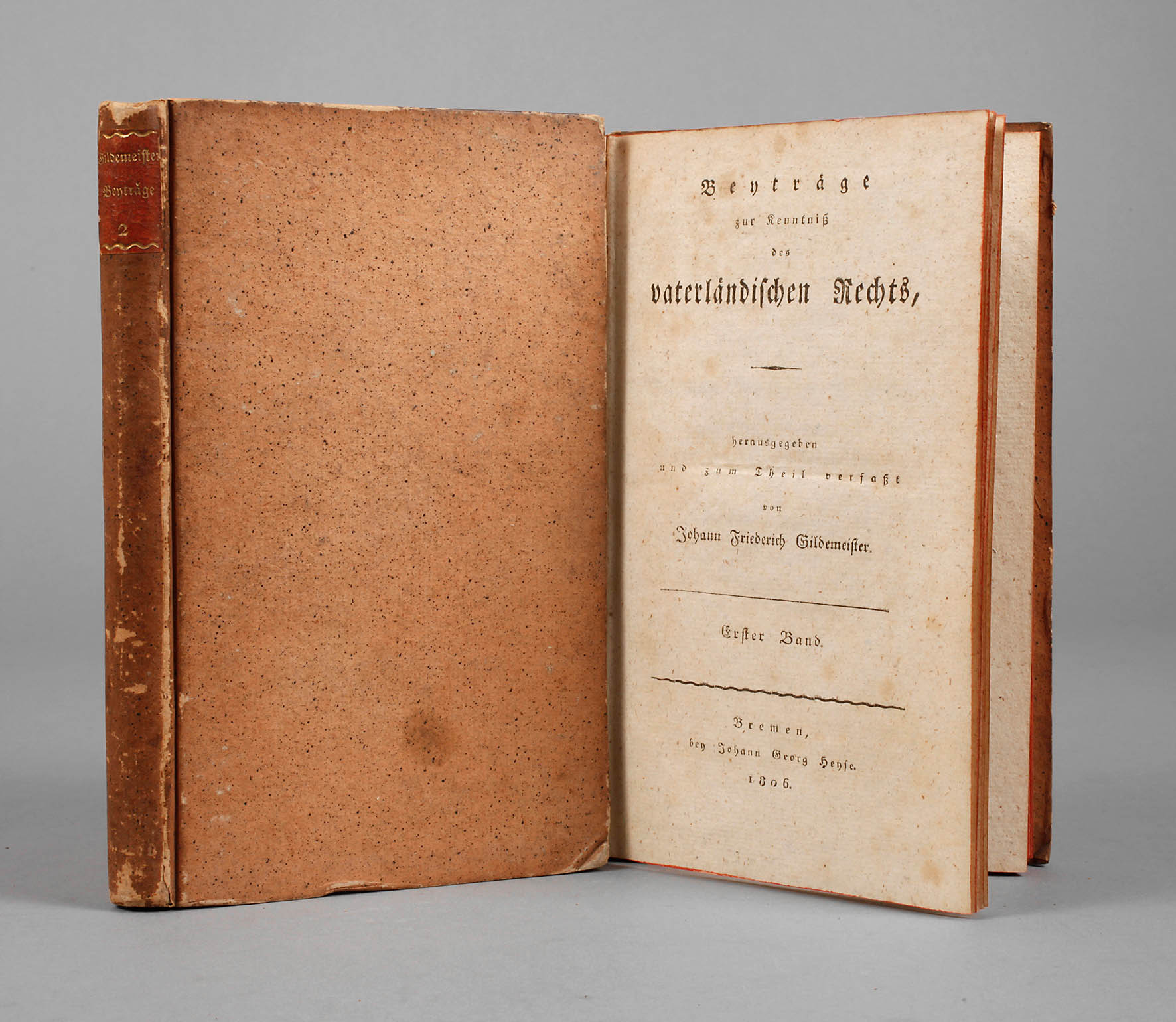 Gildemeisters Rechtsschrift 1806/09