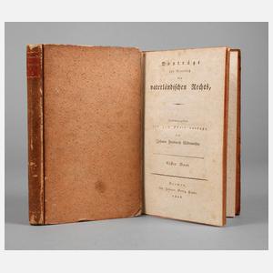 Gildemeisters Rechtsschrift 1806/09