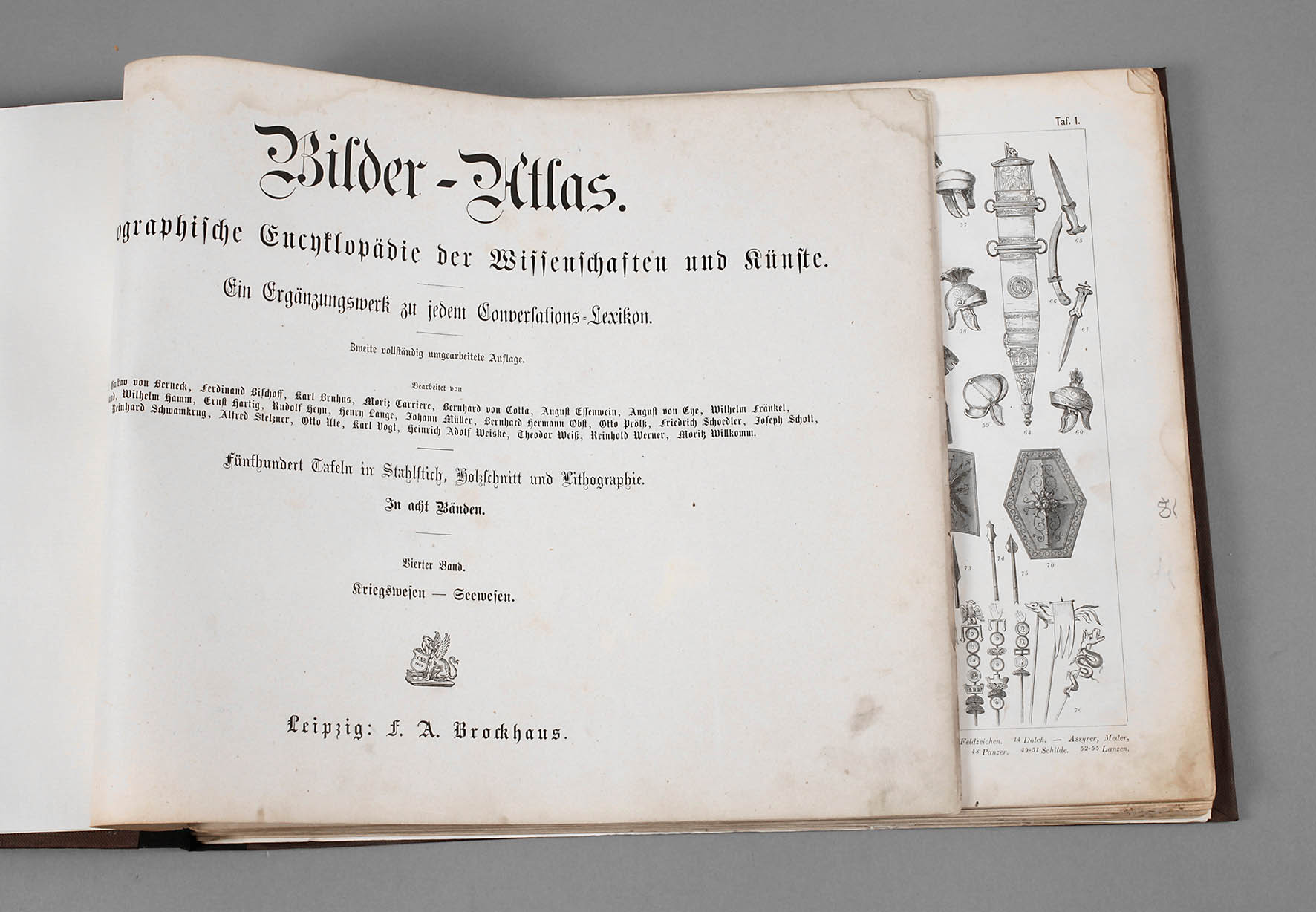 Bilder-Atlas um 1870