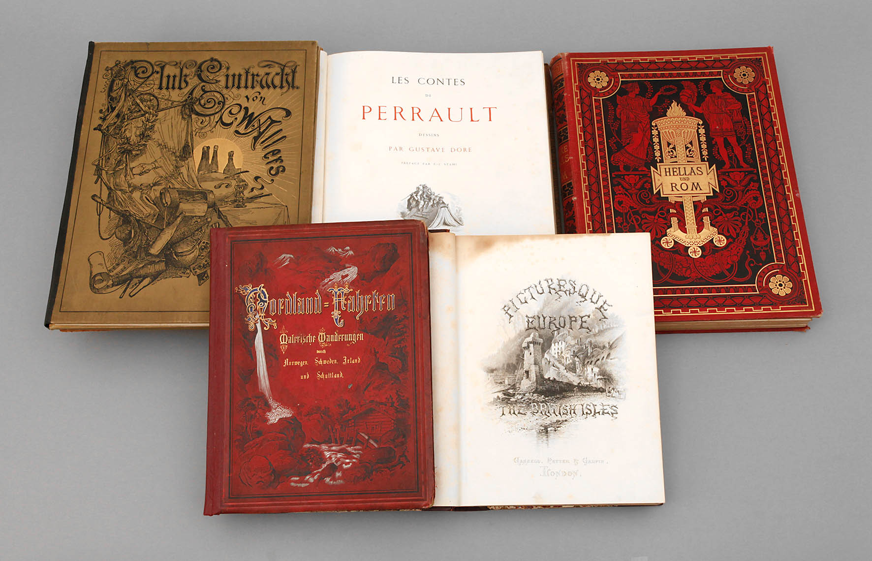 Konvolut Prachtalben Landeskunde/Kunstgeschichte