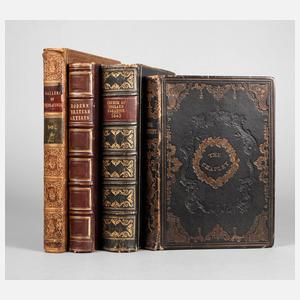 Konvolut Stahlstichwerke England um 1850