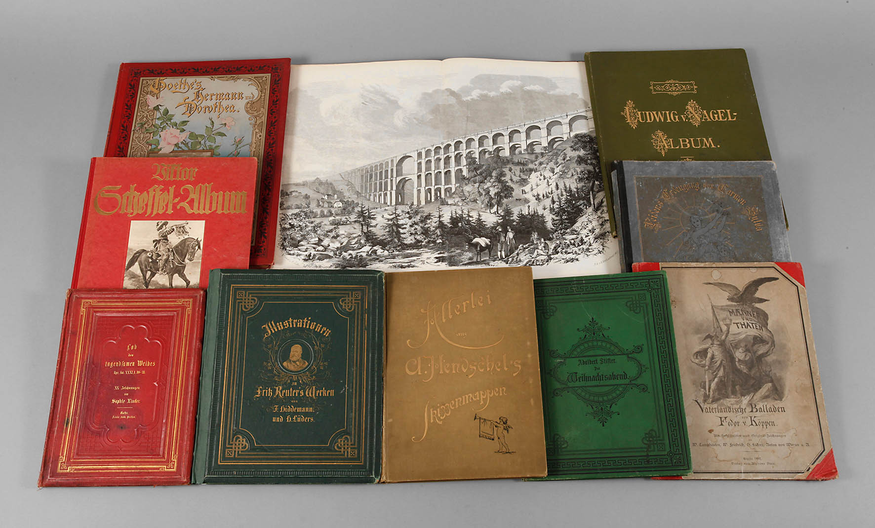 Konvolut Prachtbände