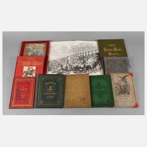 Konvolut Prachtbände