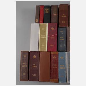 Große Sammlung Gothaischer Hofkalender