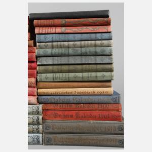 Konvolut Kalender 1877–1929