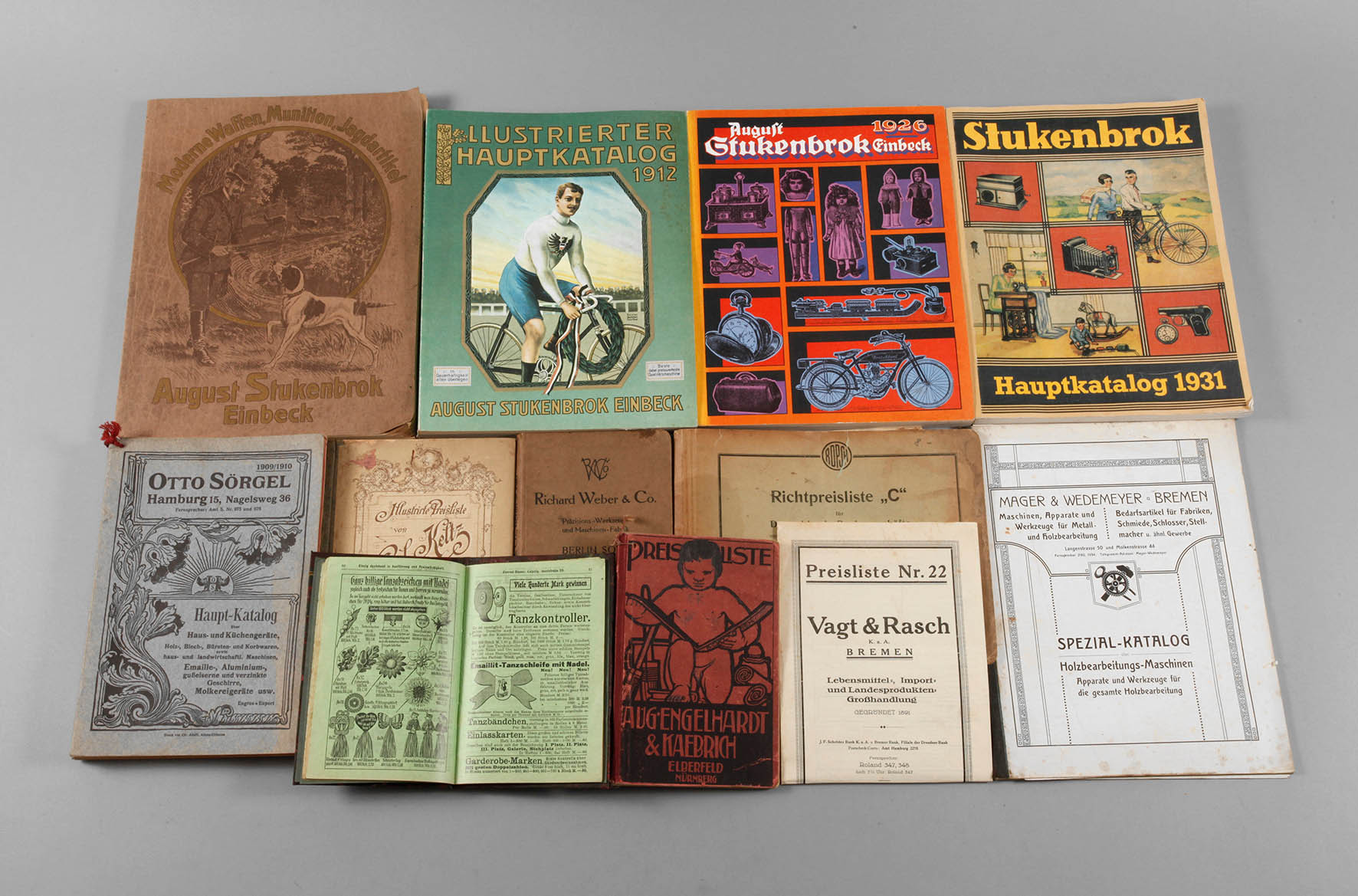 Konvolut Firmenkataloge