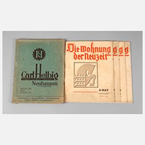 Konvolut Möbelkataloge