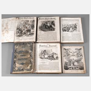 Sammlung Familienzeitschriften um 1850